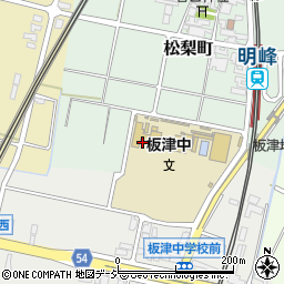 石川県小松市松梨町丙周辺の地図