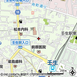 栃木県下都賀郡壬生町中央町5-9周辺の地図
