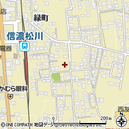 長野県北安曇郡松川村7019周辺の地図