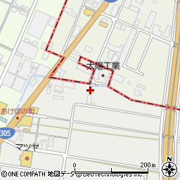 太陽工業株式会社周辺の地図