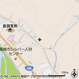 群馬県高崎市倉渕町三ノ倉269周辺の地図