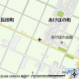石川県小松市長田町イ206周辺の地図