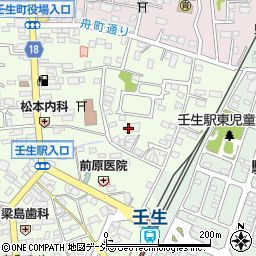 栃木県下都賀郡壬生町中央町2-29周辺の地図