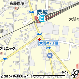 群馬県みどり市大間々町大間々611-6周辺の地図