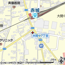 関東日石大間々周辺の地図