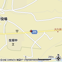 長野県東筑摩郡生坂村5141周辺の地図