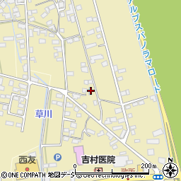 長野県北安曇郡松川村5724-280周辺の地図