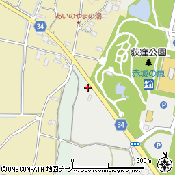 群馬県前橋市荻窪町501周辺の地図