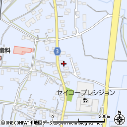 栃木県栃木市都賀町家中2321周辺の地図