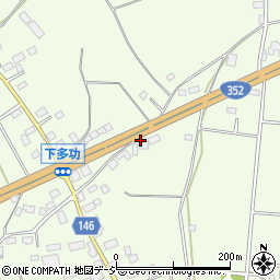 栃木県河内郡上三川町多功309周辺の地図