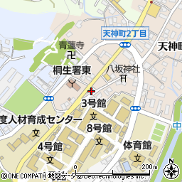 群馬県桐生市天神町1丁目5-26周辺の地図