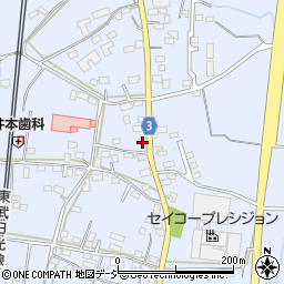 栃木県栃木市都賀町家中2230-4周辺の地図