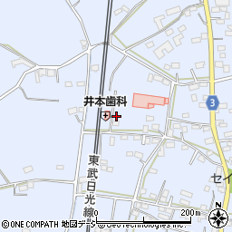 栃木県栃木市都賀町家中2190周辺の地図