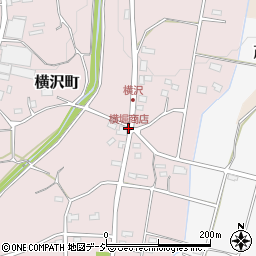 横堀商店周辺の地図