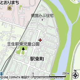 栃木県下都賀郡壬生町駅東町30周辺の地図