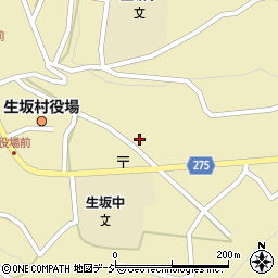 長野県東筑摩郡生坂村5089周辺の地図