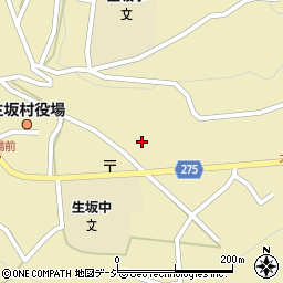 長野県東筑摩郡生坂村5093周辺の地図