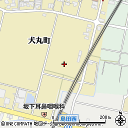 石川県小松市犬丸町乙周辺の地図