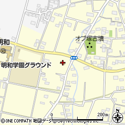 セブンイレブン前橋勝沢町店周辺の地図