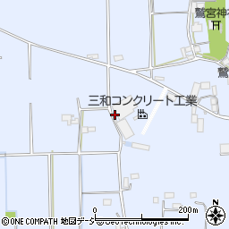 栃木県栃木市都賀町家中600周辺の地図