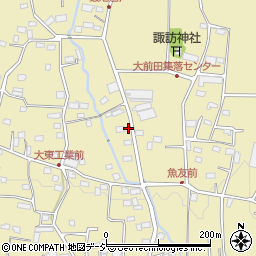 群馬県前橋市大前田町1387-1周辺の地図