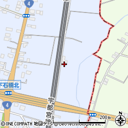 栃木県下野市下石橋242-3周辺の地図