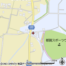 栃木県栃木市都賀町家中6372周辺の地図