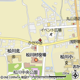 長野県北安曇郡松川村14-5周辺の地図