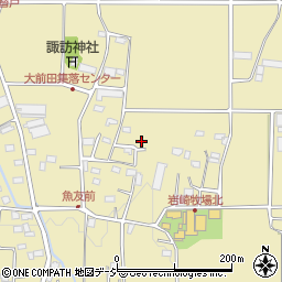 群馬県前橋市大前田町1338-6周辺の地図