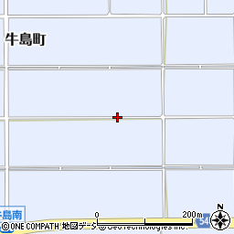 石川県能美市牛島町東周辺の地図