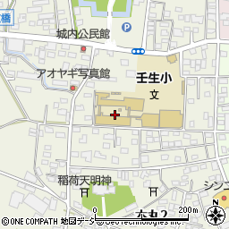 栃木県下都賀郡壬生町本丸周辺の地図