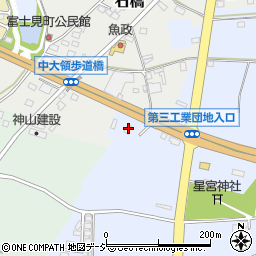 栃木県下野市下石橋437-1周辺の地図