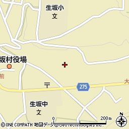 長野県東筑摩郡生坂村5095周辺の地図