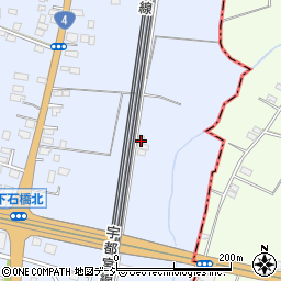 栃木県下野市下石橋242周辺の地図