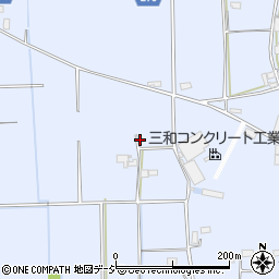 栃木県栃木市都賀町家中1035周辺の地図