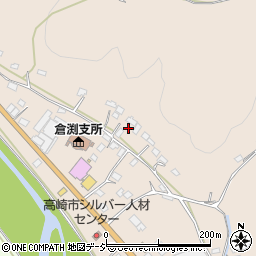 群馬県高崎市倉渕町三ノ倉261周辺の地図