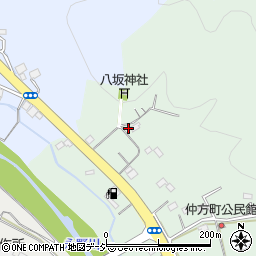 栃木県栃木市仲方町189周辺の地図