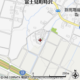 群馬県前橋市富士見町時沢889-11周辺の地図
