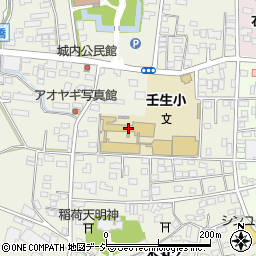壬生町立壬生小学校周辺の地図