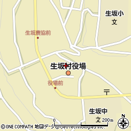 長野県東筑摩郡生坂村5493周辺の地図