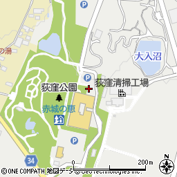 群馬県前橋市荻窪町530周辺の地図