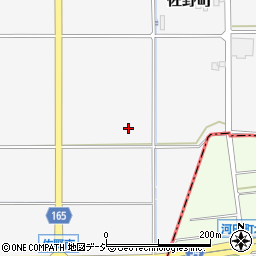 石川県能美市佐野町中周辺の地図