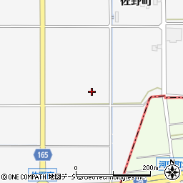 石川県能美市佐野町（中）周辺の地図