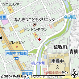 ジャパン荒牧店周辺の地図
