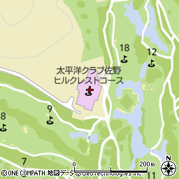 栃木県佐野市船越町2854周辺の地図