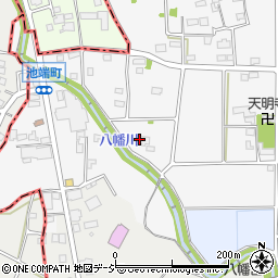 天明寺護摩堂・庫裏周辺の地図