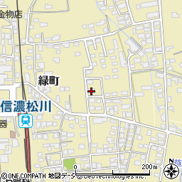 長野県北安曇郡松川村7025-65周辺の地図