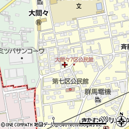 群馬県みどり市大間々町大間々787-5周辺の地図