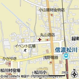 長野県北安曇郡松川村7021-21周辺の地図