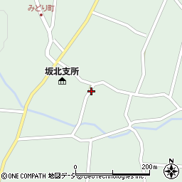 長野県東筑摩郡筑北村坂北長田本町周辺の地図